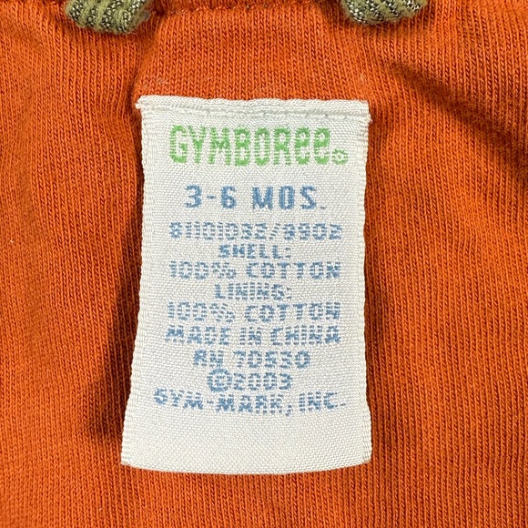 GYMBOREE Boys Vintage Y2K Plaid Zip Jacket 3-6m Cottagecore Retro Rare 2000s - Picture 4 of 11